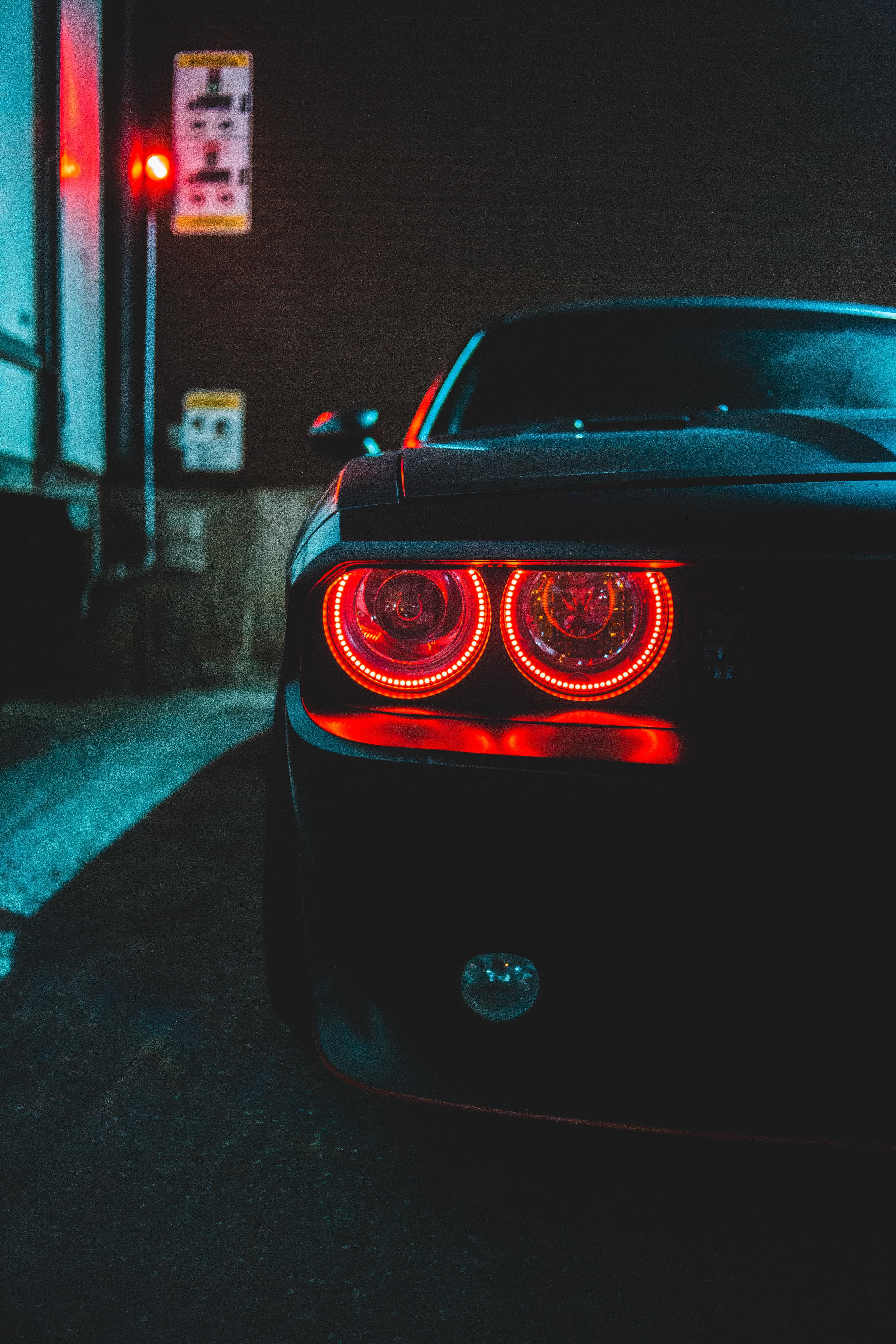 Black Car Tail Lights